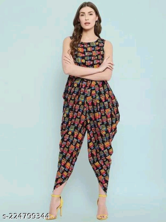 Trendy women printed jumpsuit  uploaded by Trendy women collection on 6/5/2023