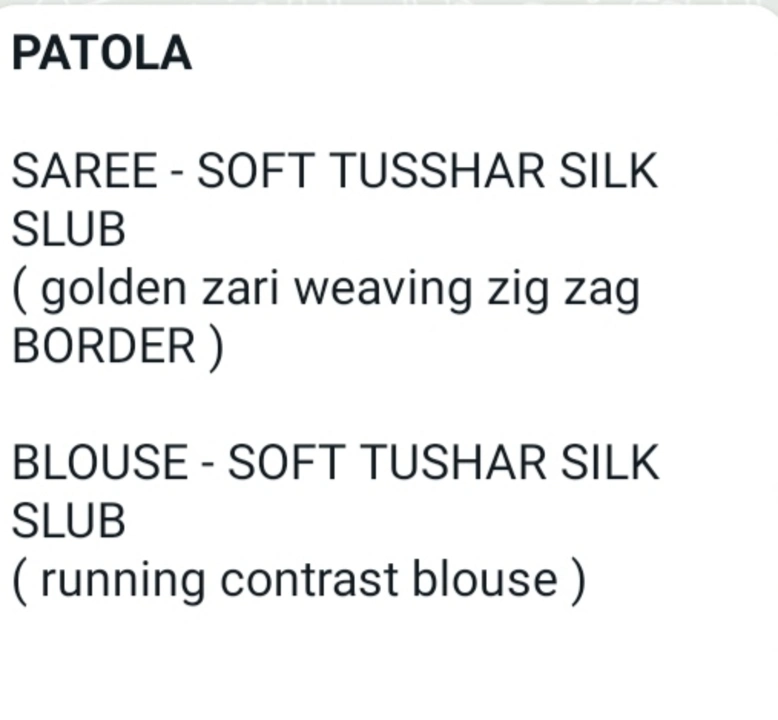 Patola silk uploaded by Aahil  chanderi handloom saree on 6/5/2023