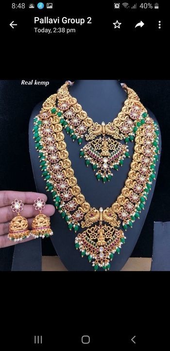 Jewellery set uploaded by business on 3/12/2021