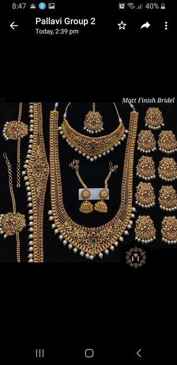 Jewellery set  uploaded by business on 3/12/2021