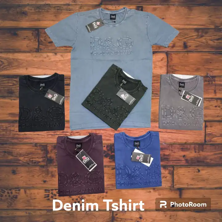 Brand denim t shirts uploaded by Husnain garments on 6/5/2023
