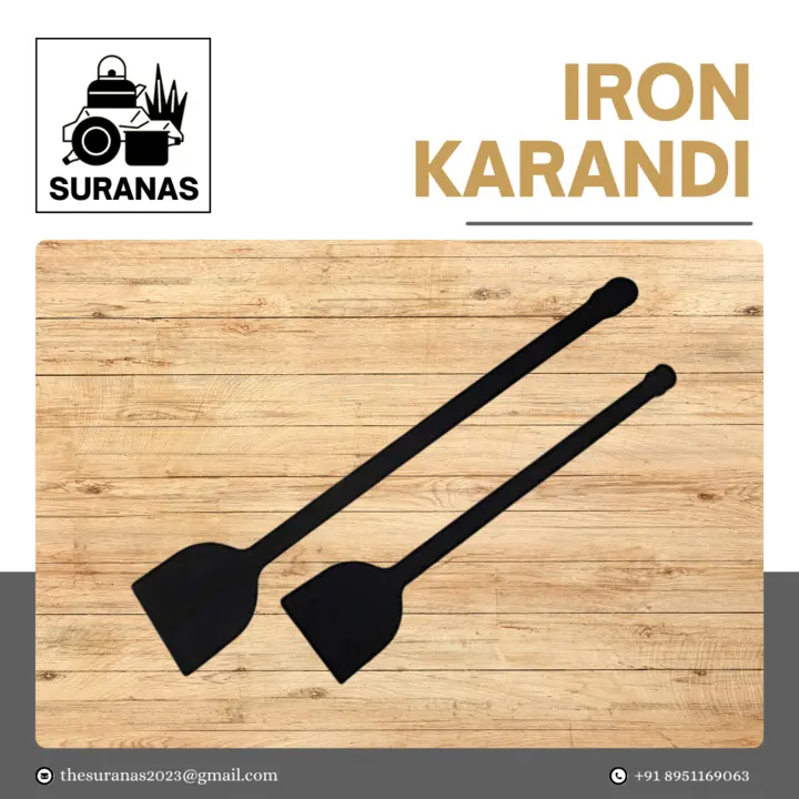 Suranas Iron Karandi
 uploaded by Suranas Kitchen Solution  on 6/5/2023