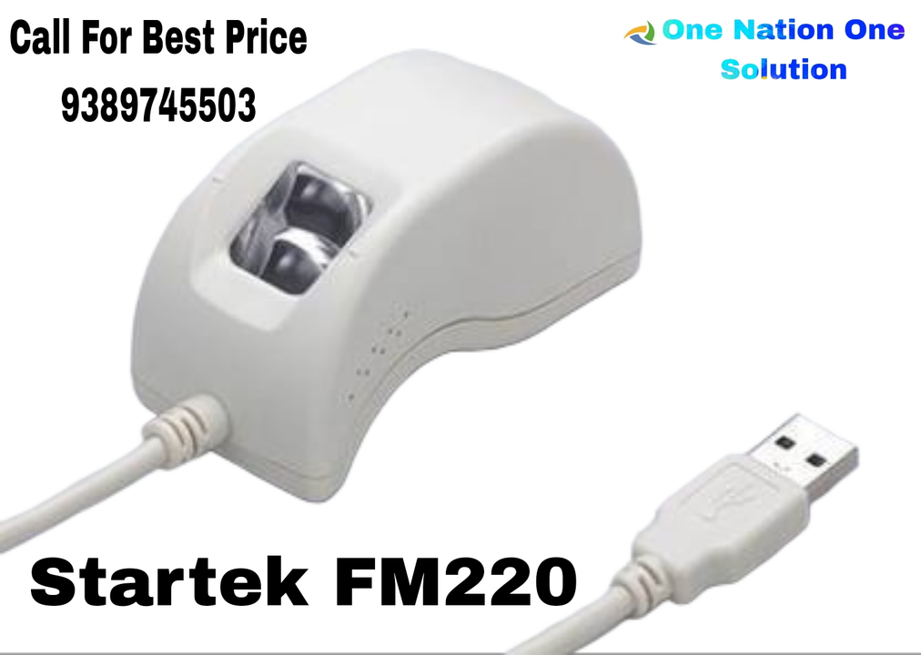 Startek FM220 uploaded by One Nation One Solution on 6/5/2023
