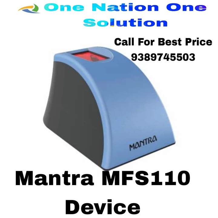 Mantra MFS110 Devices  uploaded by One Nation One Solution on 6/5/2023