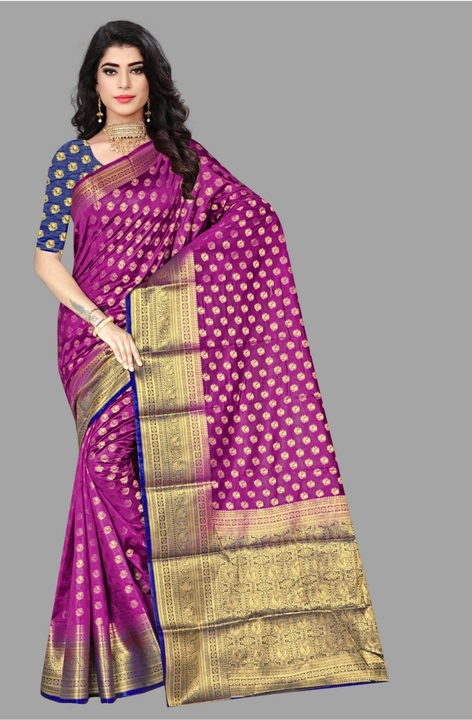 Post image Hey! Checkout my new product called
Banarasi sarees fabric balatan Silk sarees Jari y.