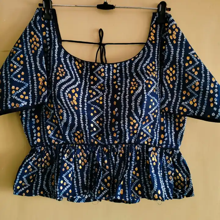 Cotton fabric blouse  uploaded by SANSKAR creation on 6/5/2023