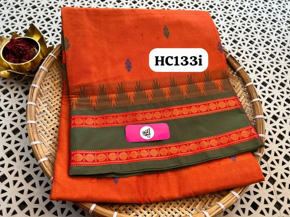 Kanchi handloom cotton saree uploaded by Store Cloths on 6/5/2023