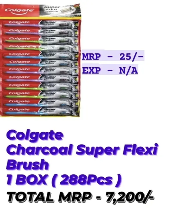 Colgate Charcoal Super Flexi Brush uploaded by Chairana on 6/5/2023