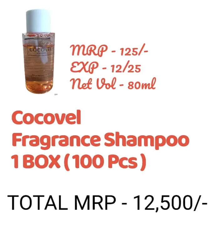 Cocovel Fragrance Shampoo  uploaded by Chairana on 6/5/2023