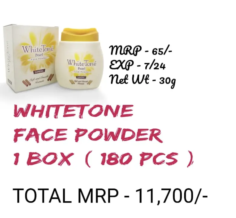 White Tone Face Powder  uploaded by Chairana on 6/5/2023