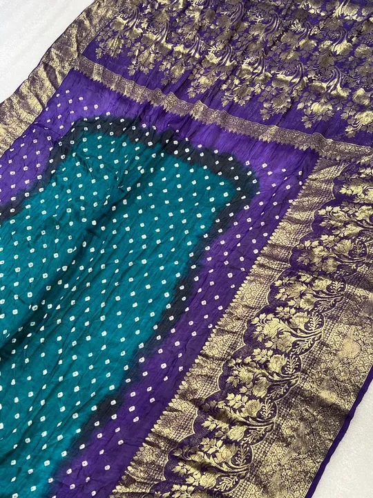 Bandhej sarees uploaded by business on 6/5/2023
