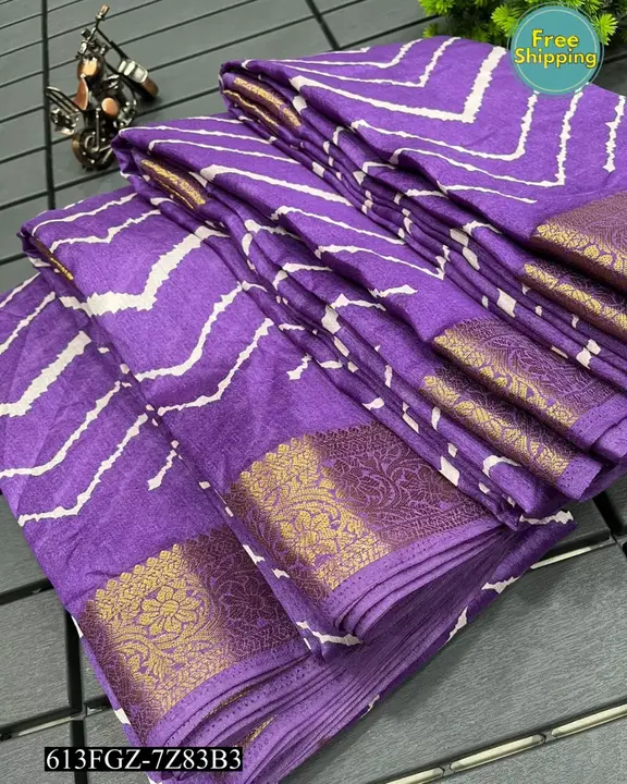 Lavender drapes uploaded by Supriya label on 6/5/2023