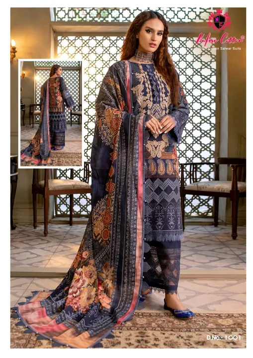 *👗NAFISHA COTTON 👗*

*Launches its New Catalog: SAFINA KARACHI SUITS *

*Fabric Details:*

*👗TOP: uploaded by Fashion Textile  on 6/5/2023