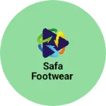 Business logo of Safa footwear