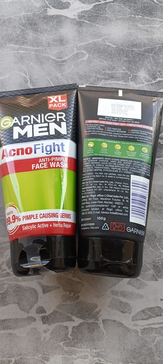 GARNIER ACNO FIGHT FACE WASH 150G  uploaded by MK TRADERS on 6/5/2023