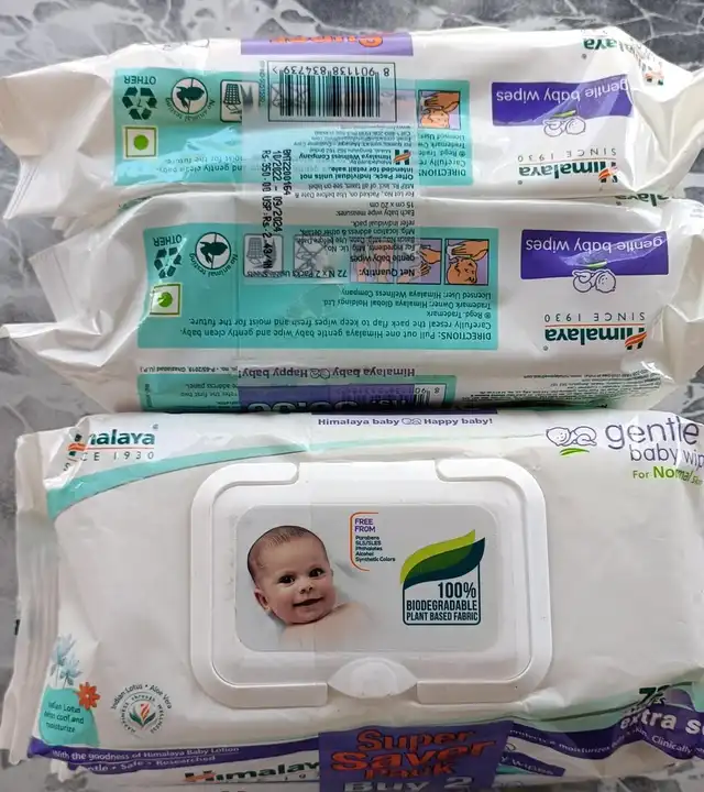 HIMALAYA BABY WIPES COMBO - MRP ON COMBO 350  uploaded by MK TRADERS on 6/5/2023