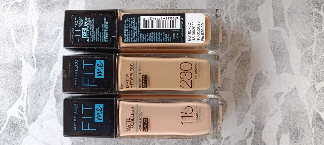 MAYBELLINE LIQUID FOUNDATION - MRP 649 / 629  uploaded by MK TRADERS on 6/5/2023