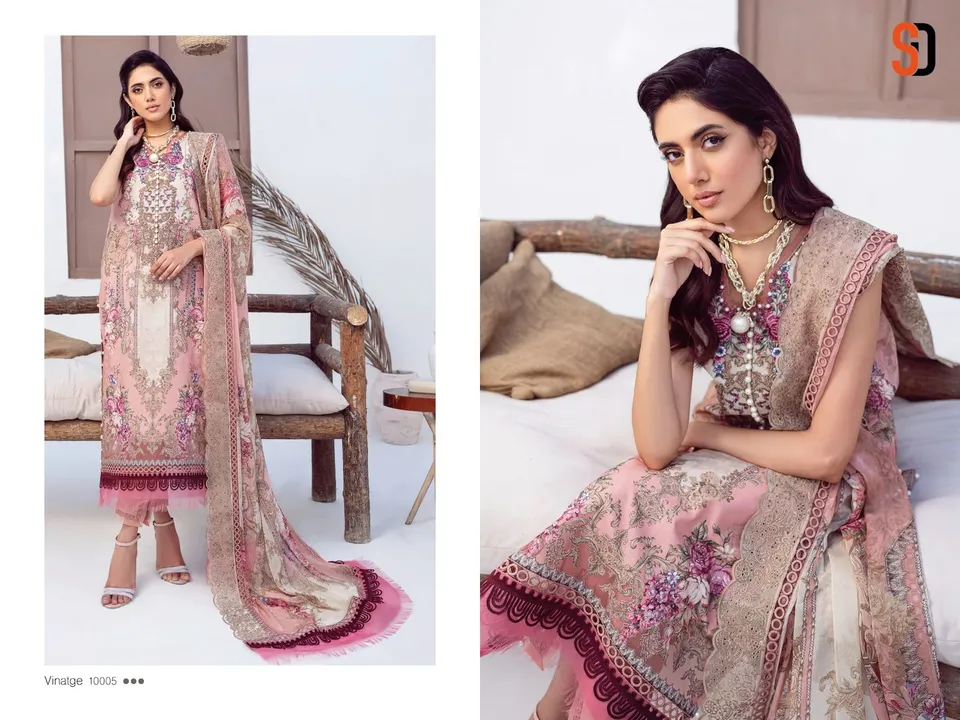 *SHARADDHA DESIGNER* is happy to announce the launch of new LAWN catalog.                            uploaded by Fashion Textile  on 6/5/2023