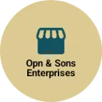 Business logo of Opn & Sons enterprises