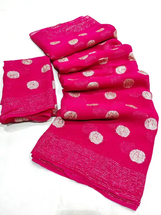 ❤️
*beautiful color combination Saree for all ladies*

👉keep shopping with us

🥰🥰Original product uploaded by Gotapatti manufacturer on 6/6/2023