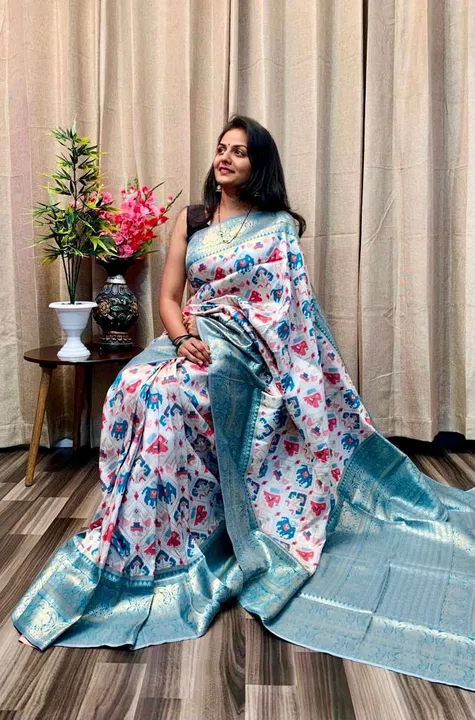 New soft kanjivaram silk  uploaded by Fashion designer saree  on 6/6/2023