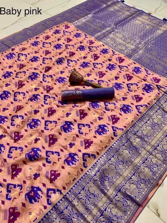 New soft silk saree  uploaded by Fashion designer saree  on 6/6/2023