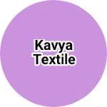 Business logo of Kavya textile