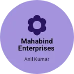 Business logo of Mahabind enterprises