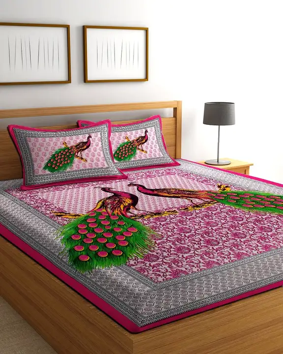 Jaipuri Cotton Double Bed Sheets  uploaded by Laven Exclusive on 6/6/2023