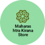 Business logo of Maharashtra kirana store