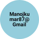 Business logo of manojkumar87@gmail.com