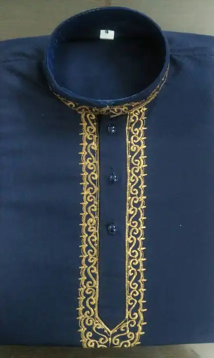Cotton kurta with embroidery  uploaded by Bhavna Tradition on 6/6/2023