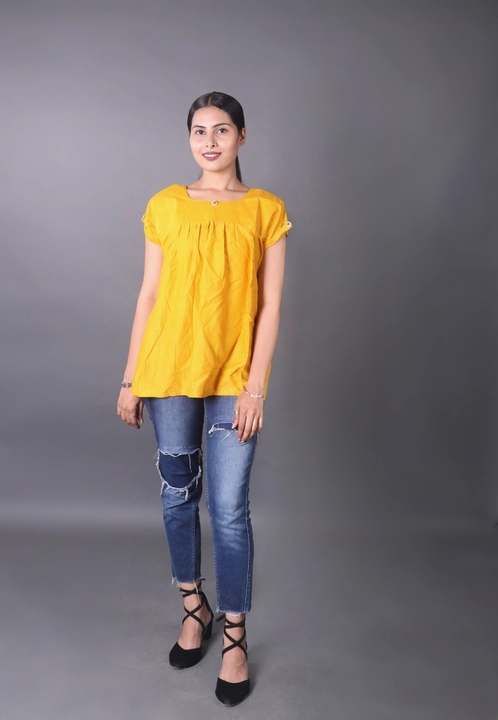 Rayon Frill Top uploaded by Banshi Lifestyle on 6/6/2023