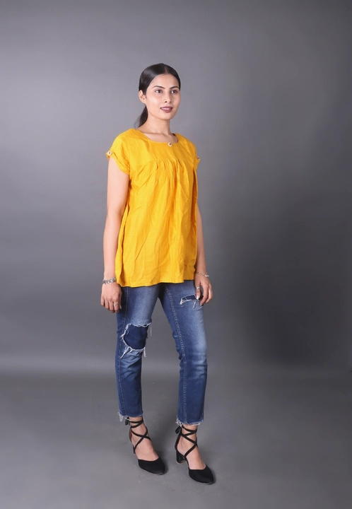 Rayon Frill Top uploaded by Banshi Lifestyle on 6/6/2023