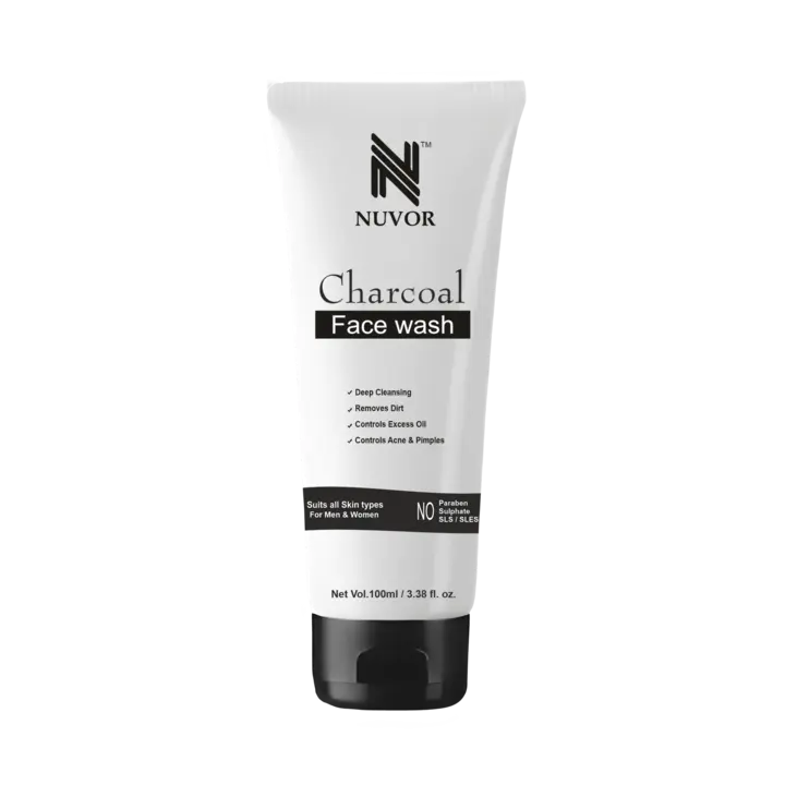 Charcoal facewash for men and women - 100ml uploaded by Nuvor lifestyles on 6/6/2023