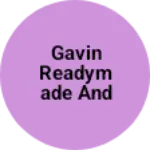 Business logo of Gavin readymade and garments