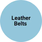 Business logo of Leather belts