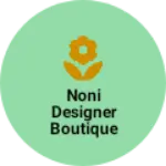 Business logo of Noni Designer Boutique