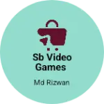 Business logo of SB VIDEO GAMES