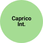Business logo of Caprico Int.