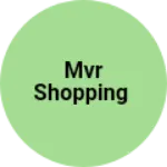 Business logo of MVR shopping