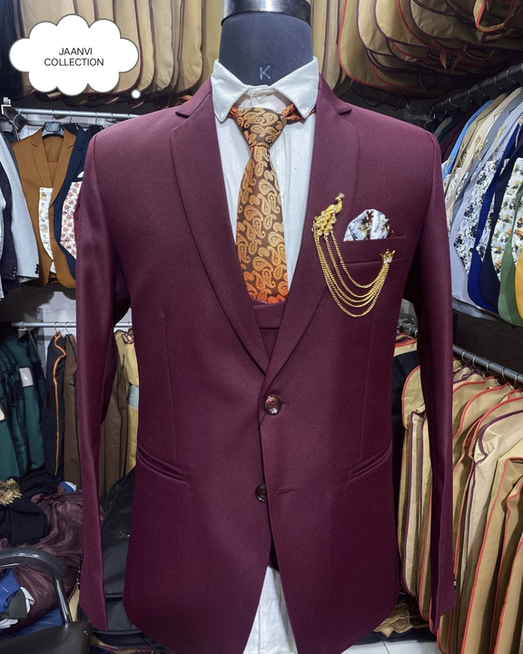 Three Piece Suit (Waistcoat Reversible) uploaded by business on 6/6/2023