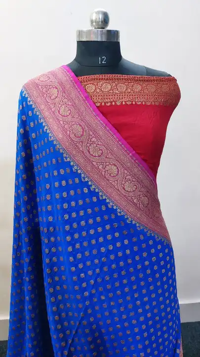 Pure ciphone silk uploaded by Sarees on 6/6/2023
