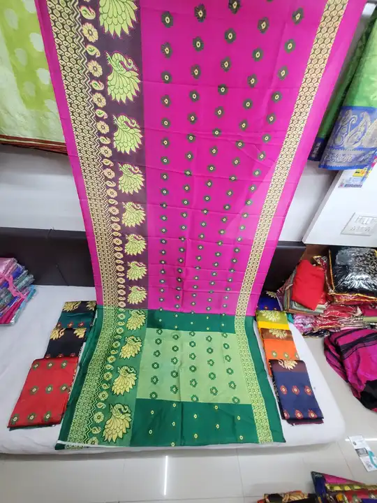 Print sarees uploaded by Shree bhole sarees on 6/6/2023