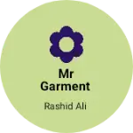 Business logo of MR Garment