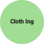 Business logo of Cloth ing