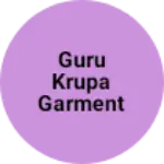 Business logo of Guru krupa garment