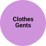 Business logo of Clothes gents
