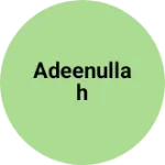 Business logo of ADEENULLAH
