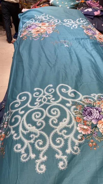 Bedshit  set  uploaded by Pragya dresses  on 6/6/2023